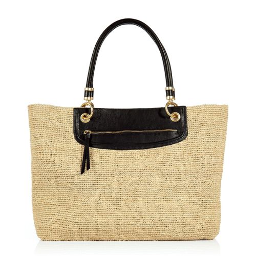  Annabel Ingall Natural Coco Bag With Black Leather TrimMULTIFEED_END_14_