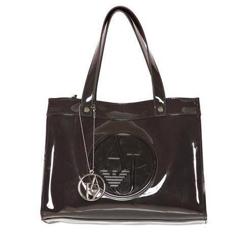 Armani Jeans - Embossed Logo Patent Tasche