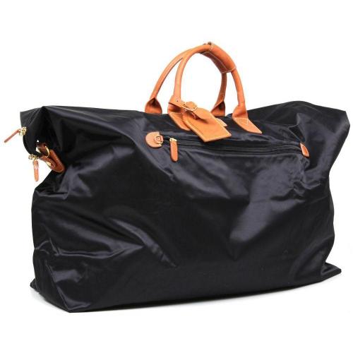Brics X-Bag X-Travel Reisetasche Leder schwarz