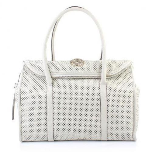 Coccinelle Borsa Drilly Off White
