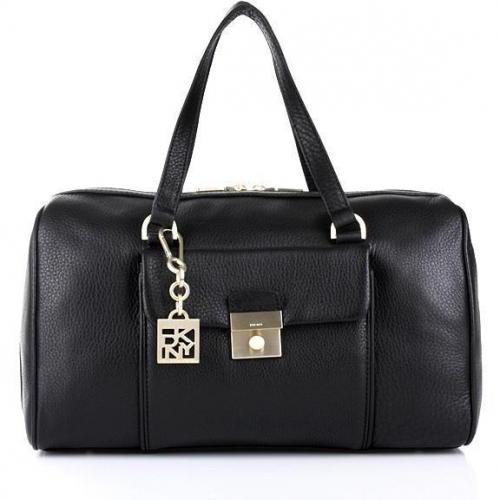 DKNY Crosby - Classic Lock Women's Handbag Black