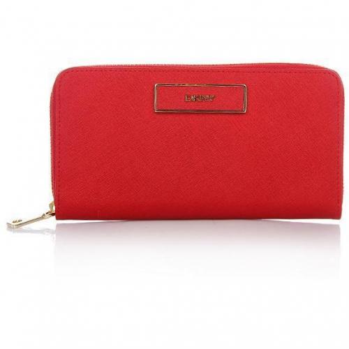 DKNY Saffiano Leather Red