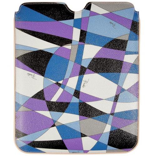 Emilio Pucci Lavender/Black iPad Case