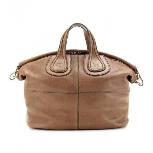 Givenchy Nightingale Ledertasche Light Brown