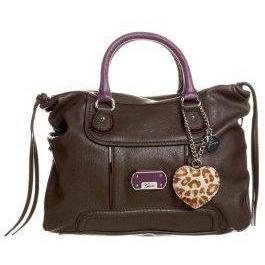 Guess Handtasche taupe multi