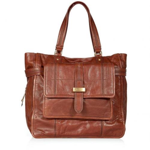 Juicy Couture Cognac Leather Multi Bag