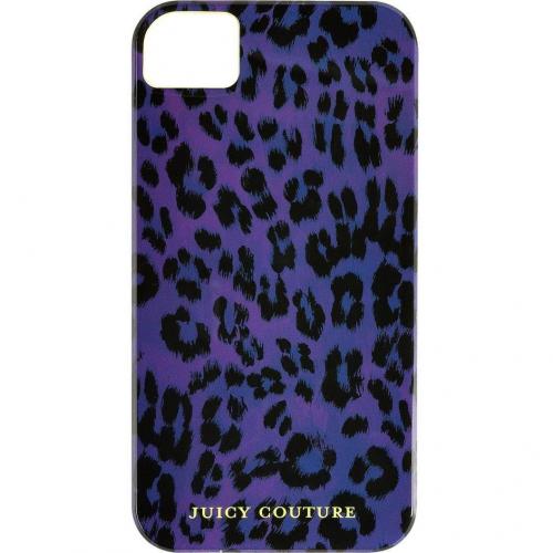 Juicy Couture Purple Leopard iPhone Case