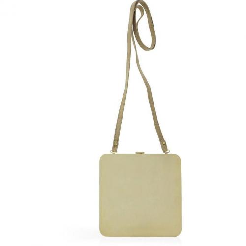 Maison Martin Margiela Golden/Sand Small Crossbody Bag