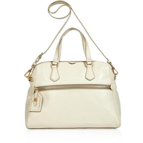Marc by Marc Jacobs Beige Calamity Rei Tote with Shoulder Strap