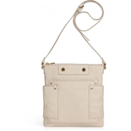 Marc by Marc Jacobs Beige Leather Sia Crossbody Bag