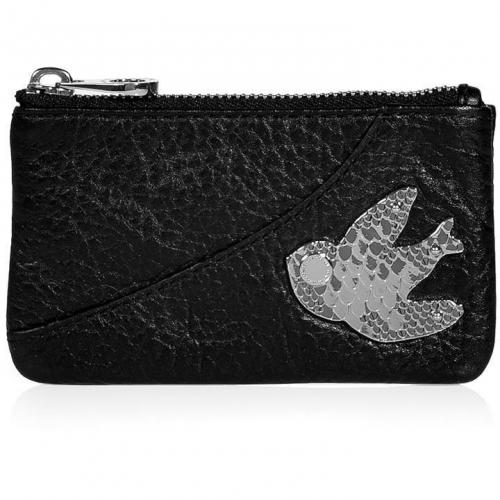 Marc by Marc Jacobs Black Leather Key Pouch