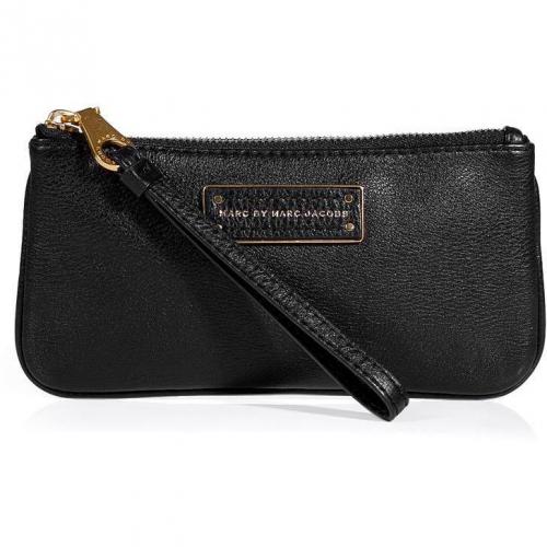 Marc by Marc Jacobs Black Leather Wristlet