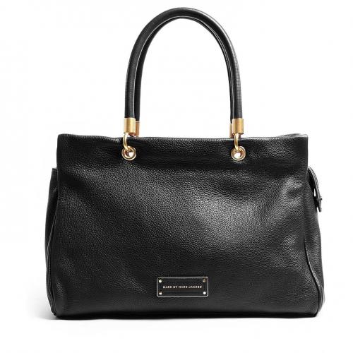 Marc by Marc Jacobs Black Too Hot To Handle Ultimate Leather Tote