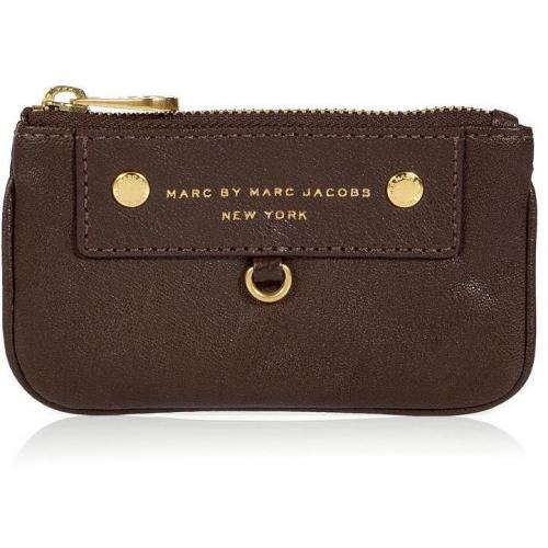 Marc by Marc Jacobs Deepest Brown Key Pouch