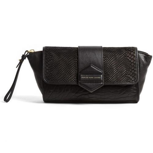 Marc by Marc Jacobs Flipping Out Leather Clutch