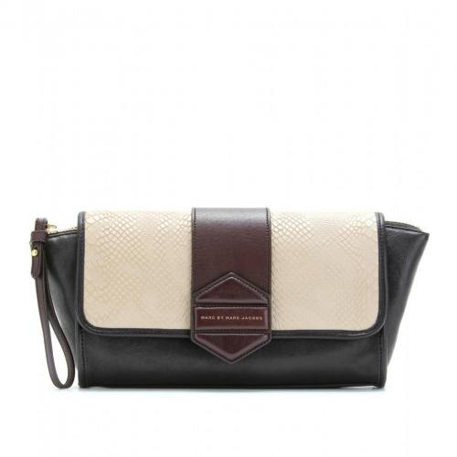 Marc by Marc Jacobs Flipping Out Lederclutch