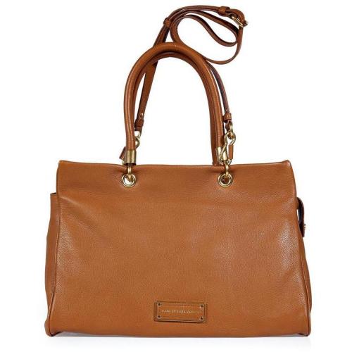 Marc by Marc Jacobs Rum Colored Too Hot Tote with Shoulder Strap