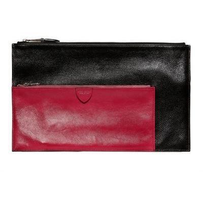 Marc Jacobs - Multi Pouch Zweifarbene Leder Brieftasche