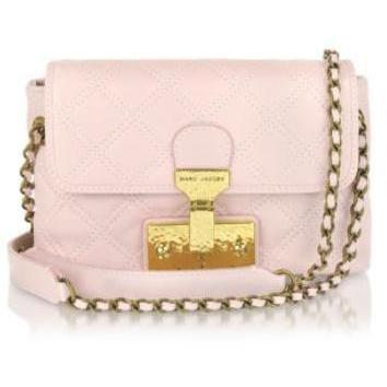 Marc Jacobs The Single - Schultertasche aus Leder in pink