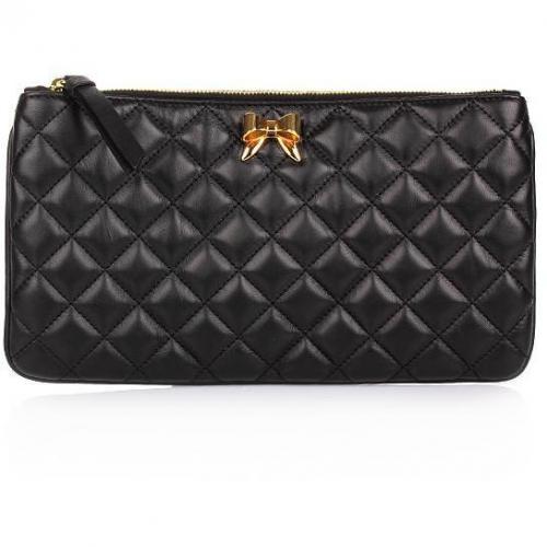 Moschino cheap and chic Clutch Black Gold