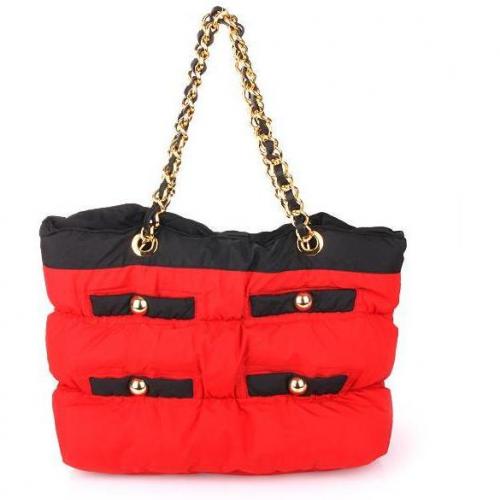 Moschino cheap and chic Soft Shopper Red