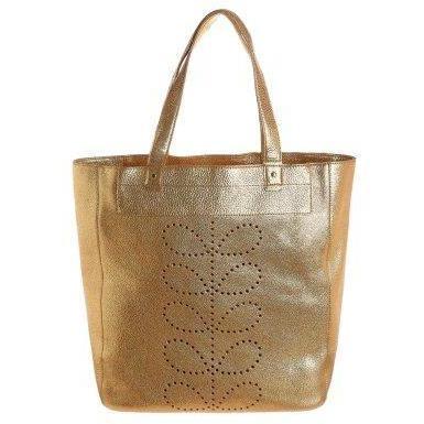 Orla Kiely WILLOW Shopping Bag gold