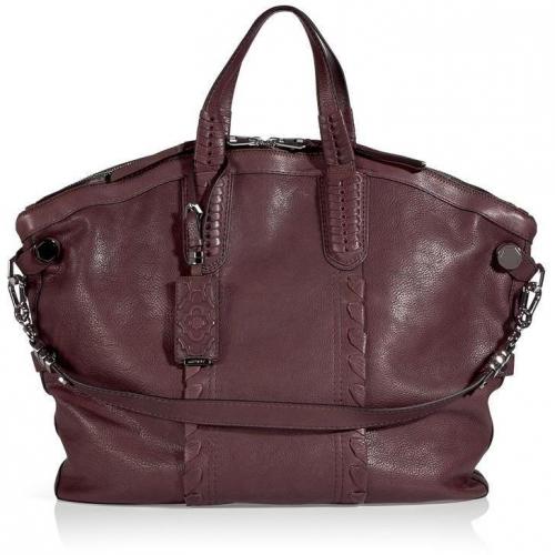 Oryany Rose Brown Cassi Tote with Shoulder Strap