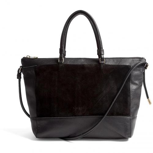 See by Chloe Double Function Suede & Leather Tote