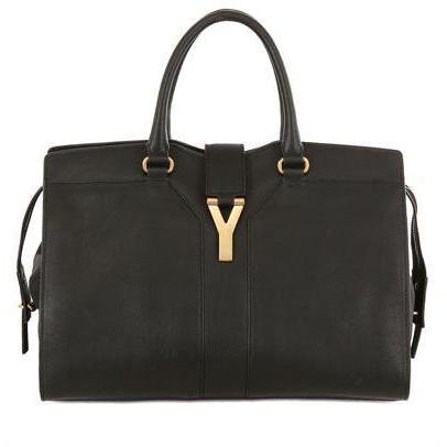Yves Saint-Laurent - Medium Cabas Chyc Weiche Leder Tasche