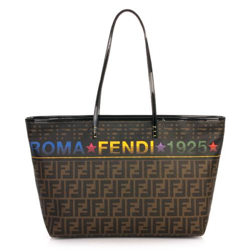 Fendi Roll Bag MD C/Lampo Multicolour