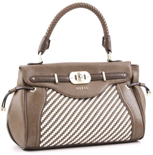 Guess Mauritius Henkeltasche taupe-multi