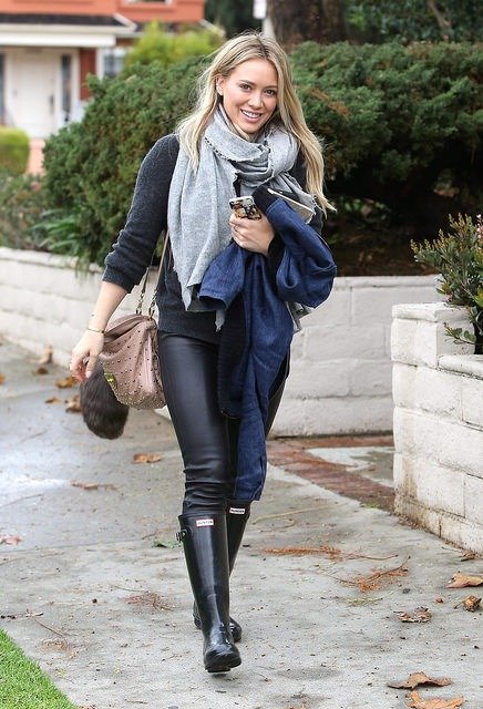 Hilary Duff mit Handtasche