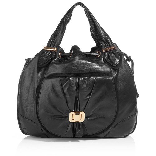  Juicy Couture Black New Freestyle Leather Tote BagMULTIFEED_END_14_