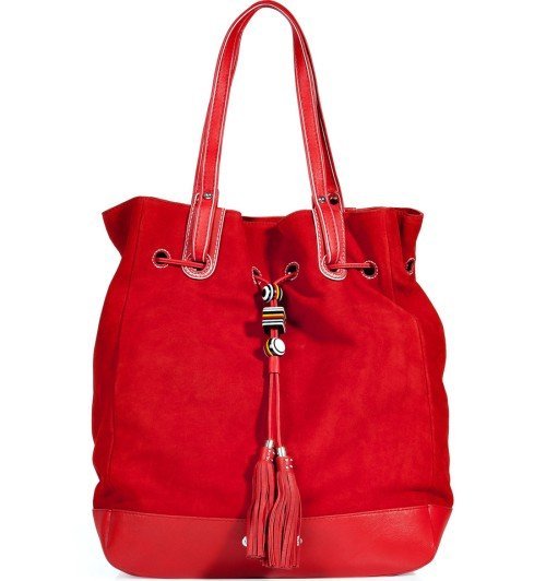  Juicy Couture Red Siren Amy Swing It Suede BagMULTIFEED_END_14_