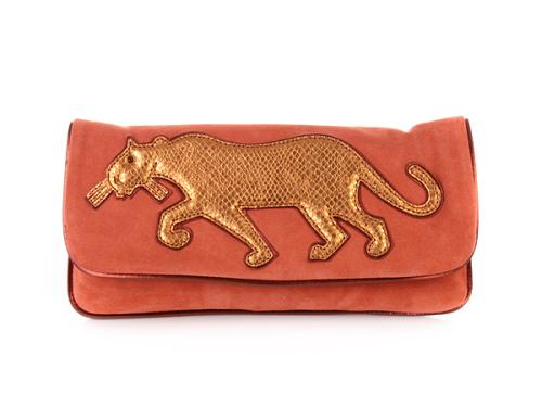 Marc by Marc Jacobs Clutch Panther Bronze Corall