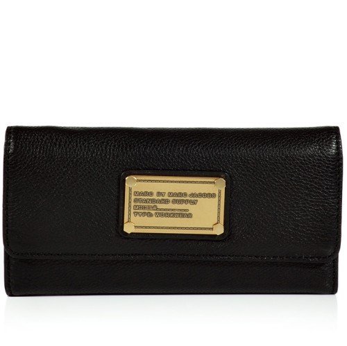  Marc Jacobs Black Classic Core Long Trifold WalletMULTIFEED_END_14_