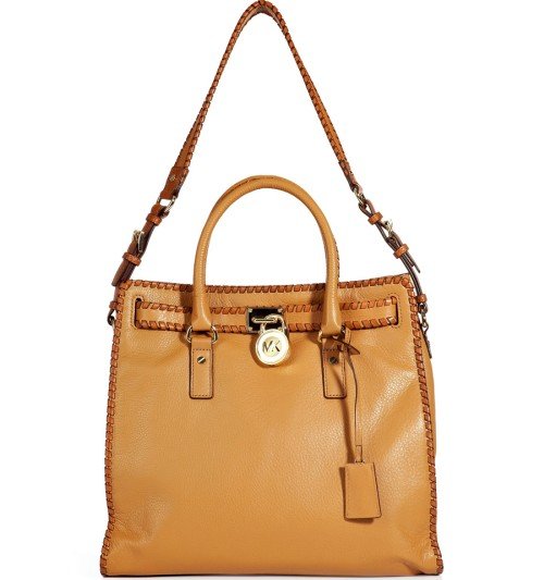  Michael Kors Tan Leather Bag with Shoulder StrapMULTIFEED_END_14_