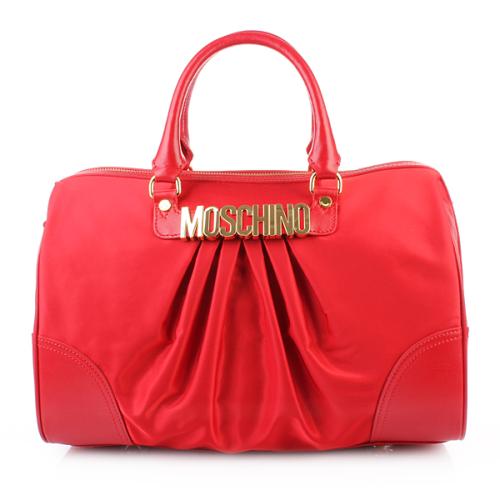 Moschino Bowling Bag Red