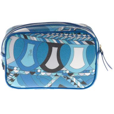 Emilio Pucci Small Cosmetic Turquoise