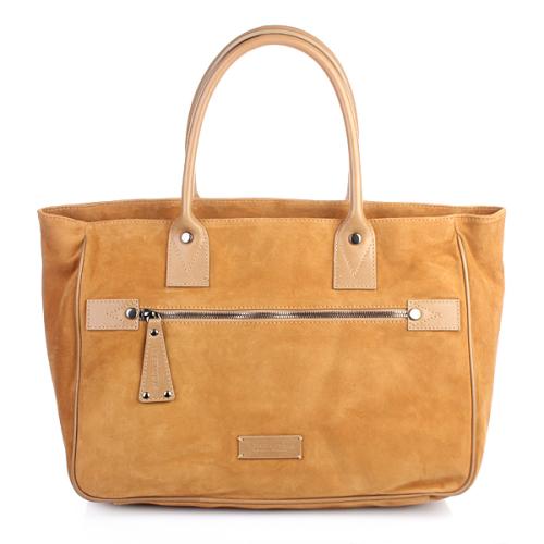 Strenesse Tote Goat Leather Large Brown