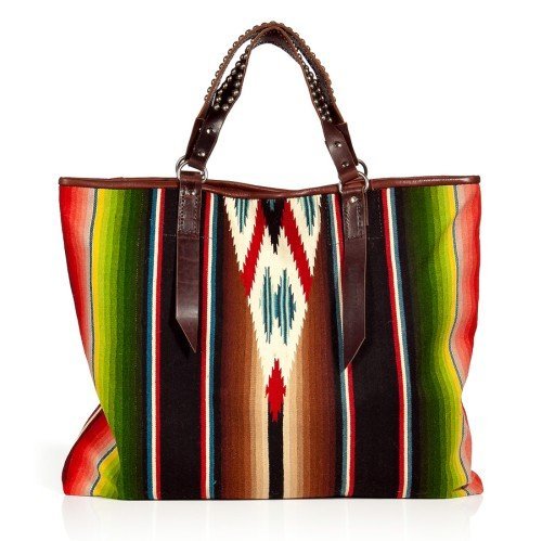  Totem Multicolor Vintage Tote with Studded HandlesMULTIFEED_END_14_